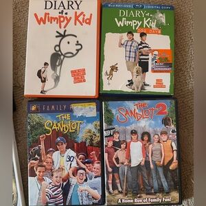4 DVDs